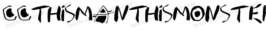 CCThisManThisMonsterVariable Regula字体转换